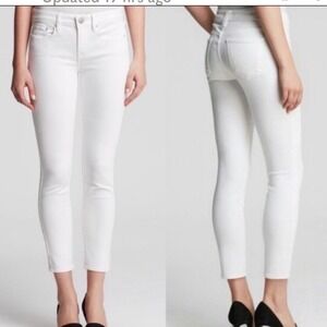 Vince Dylan Skinny Jeans Optic White 31